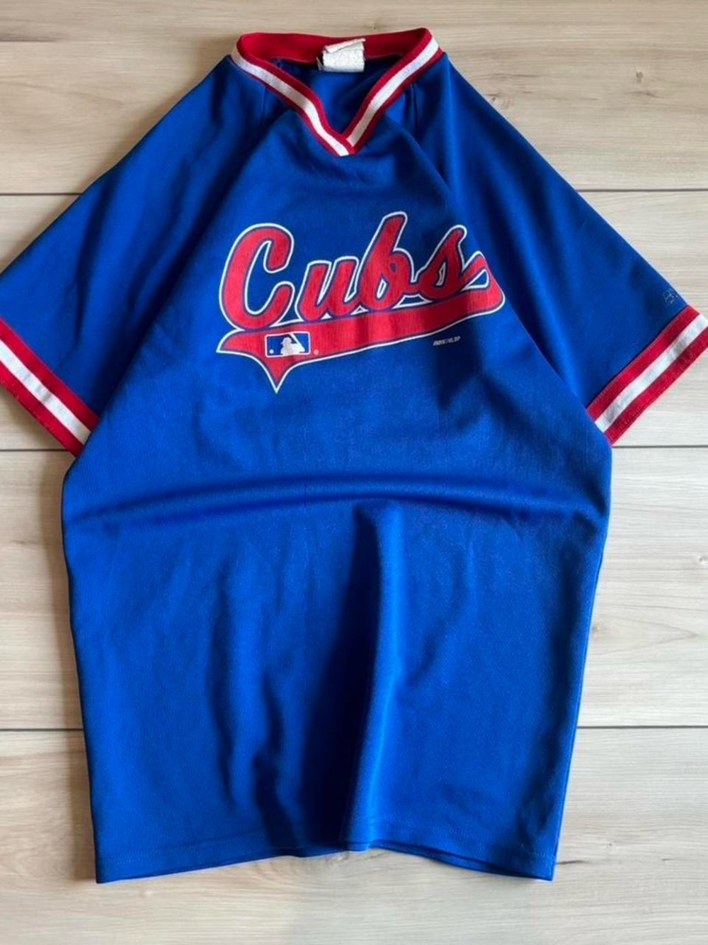 Vintage 90s BIKE Athletics MLB Chicago Cubs Men’s Blue Baseball Jersey